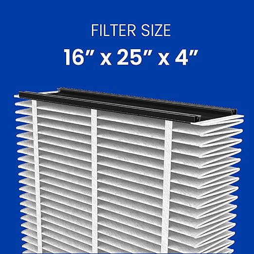 AprilAire 413 Replacement Filter for AprilAire Whole House Air Purifiers - MERV 13, Healthy Home Allergy, 16x25x4 Air Filter (Pack of 4)