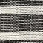 Nourison Home Positano Black Ivory 5' x 7' Area Rug - Easy Clean, Non Shedding, Bed Room, Living Room, Dining Room, Kitchen (5' x 7')