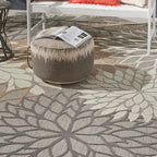 Nourison Home Aloha Natural 7' x 10' Area Rug - Easy Clean, Non Shedding, Bed Room, Living Room, Dining Room, Kitchen (7' x 10')