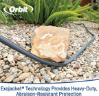 Orbit 33180 ExoJacket Fabric Garden Hose - Heavy-Duty Water Hose (100-Foot x 5/8-Inch) (Pack of 2)