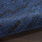 Nourison Home Nourison Essentials Midnight Blue 10' x 14' Area Rug - Easy Clean, Non Shedding, Bed Room, Living Room, Dining Room, Kitchen (10' x 14')