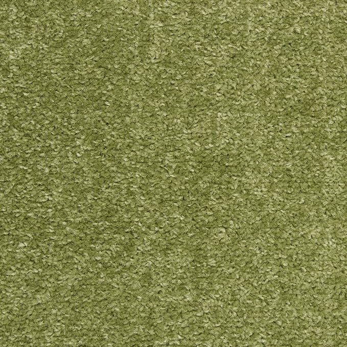 Nourison Home Nourison Essentials Green 6' x Round Area Rug - Easy Clean, Non Shedding, Bed Room, Living Room, Dining Room, Kitchen (6' x Round)