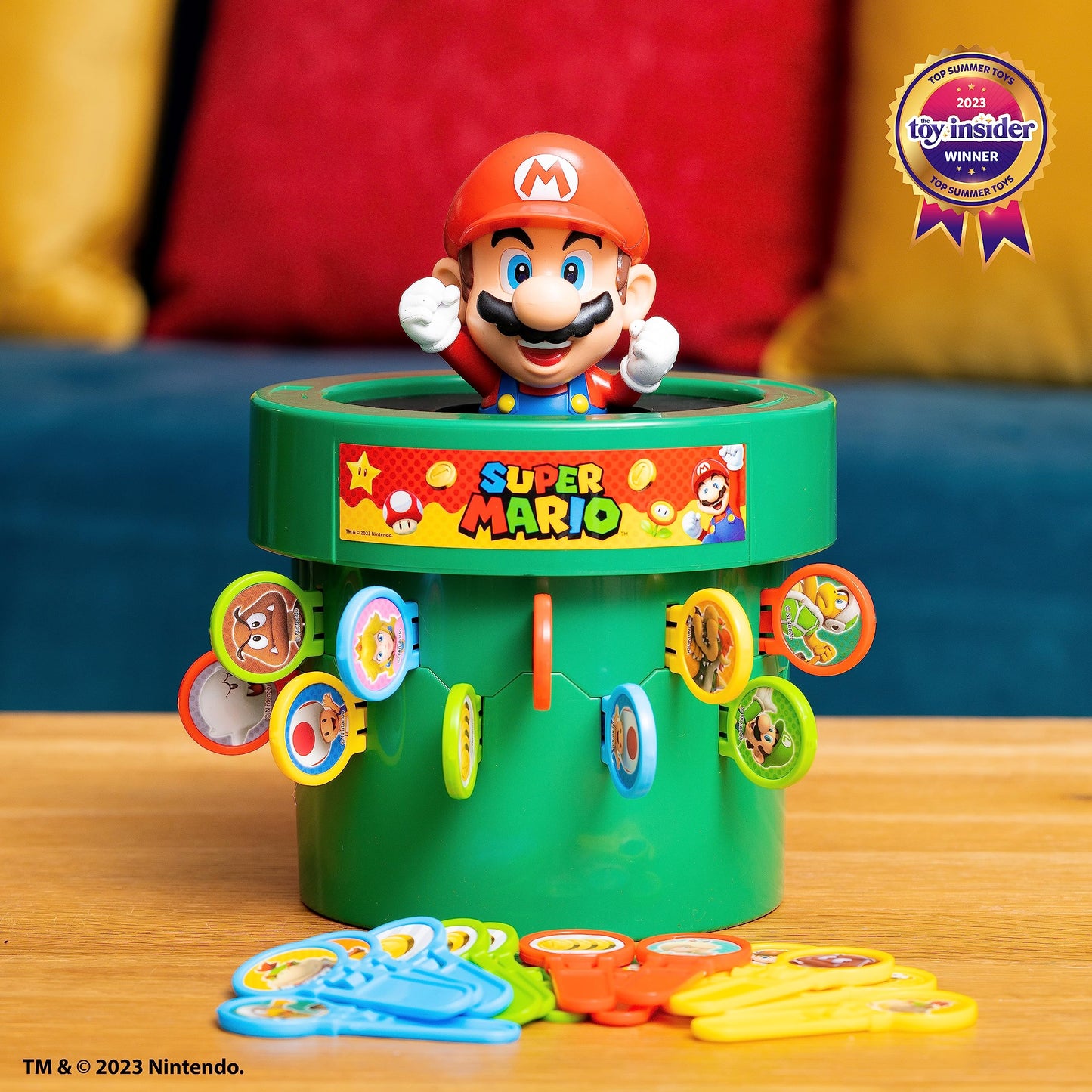 TOMY Pop Up Super Mario Board Game