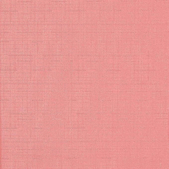 ECLIPSE Kendall Blackout Thermal Rod Pocket Window Curtain for Bedroom or Living Room (1 Panel), 42 in x 84 in, Coral