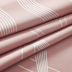 NICETOWN 100% Blackout Pink Curtains for Bedroom and Living Room, Easy Care Solid Thermal Insulated Grommet Panels and Drapes for Bedroom Decoration, 52" x 72", 2 Panels