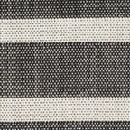 Nourison Home Positano Black Ivory 9' x 12' Area Rug - Easy Clean, Non Shedding, Bed Room, Living Room, Dining Room, Kitchen (9' x 12')