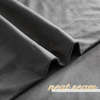 NICETOWN Living Room Grey Velvet Curtains, Sound and Sunlight Reducing Heavy Matt Rod Pocket Drapes/Panels for High Celling Wall (2 Panel Per Pack, 90 inches Long)