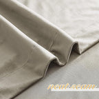 NICETOWN Living Room Camel Velvet Curtains, Sound and Sunlight Reducing Heavy Matt Rod Pocket Drapes/Panels for High Celling Wall (2 Panel Per Pack, 72 inches Long)