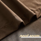 NICETOWN Brown Velvet Curtains, Thermal Insulated Sound Reducing Heavy Matt Heat & Chill Resistant Drapes for Home Decoration (2 Panel Per Pack, 90 inches Long)