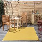 Nourison Home Nourison Essentials Yellow 6' x 9' Area Rug - Easy Clean, Non Shedding, Bed Room, Living Room, Dining Room, Kitchen (6' x 9')
