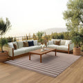 Nourison Home Positano Natural Ivory 9' x 12' Area Rug - Easy Clean, Non Shedding, Bed Room, Living Room, Dining Room, Kitchen (9' x 12')