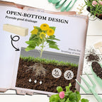 Outsunny 8 x 2 x 2ft Galvanized Raised Garden Bed Kit, Outdoor Metal Elevated Planter Box with Safety Edging, Large Raised Bed for Growing Flowers, Herbs and Vegetables, Cream White