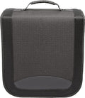 Amazon Basics Polyester CD/DVD Portable Storage Binder with Handle, 400-Capacity, Black