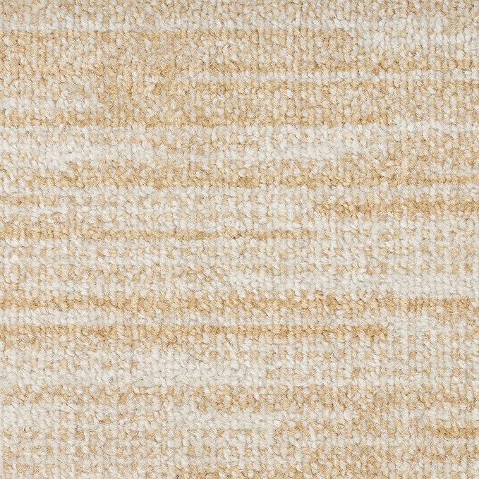 Nourison Home Nourison Essentials Ivory Gold 10' x 14' Area Rug - Easy Clean, Non Shedding, Bed Room, Living Room, Dining Room, Kitchen (10' x 14')