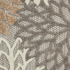 Nourison Home Aloha Natural 7' x 10' Area Rug - Easy Clean, Non Shedding, Bed Room, Living Room, Dining Room, Kitchen (7' x 10')