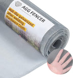 48in x 50ft Hardware Cloth 1/8 inch 27Ga Hot Dipped Galvanized After Welding, Chicken Coop Wire Fence, Welded Metal Fencing Roll Mesh for Bee Screen Garden Plant Poultry Animal Netting Cage