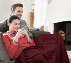 Utopia Bedding Burgundy 100% Cotton Waffle Blanket 300 GSM [King - 90x108 Inch] Soft Lightweight Breathable Bed Blanket for All Season