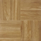 Nexus Self Adhesive 12-Inch Vinyl Floor Tiles, 20 Tiles - 12" x 12", Oak Parquet Pattern - Peel & Stick, DIY Flooring for Kitchen, Dining Room, Bedrooms & Bathrooms by Achim Home Decor