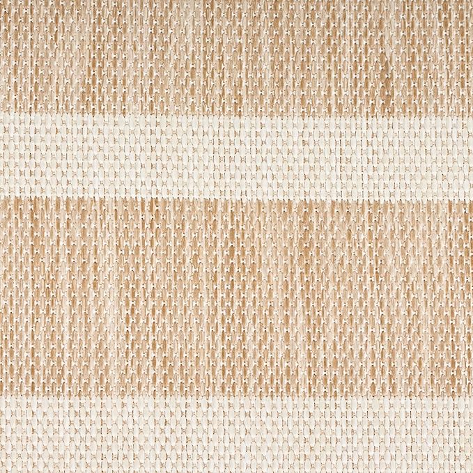 Nourison Home Positano Beige Ivory 8' x 10' Area Rug - Easy Clean, Non Shedding, Bed Room, Living Room, Dining Room, Kitchen (8' x 10')