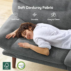 Marsail Futon Sofa Bed, Grey