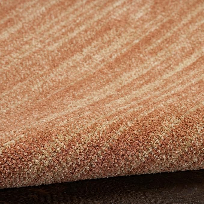 Nourison Home Nourison Essentials Rust 7' x Square Area Rug - Easy Clean, Non Shedding, Bed Room, Living Room, Dining Room, Kitchen (7' x Square)