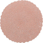 JONATHAN Y TBL1102C Louisa 19" Modern Art Deco Tambour Indoor/Outdoor Accent Table Art Deco, Minimalist, Contemporary, Bohemian, Mid-Century, Patio, Garden, Bathroom, Living Room, Pink Terrazzo Finish