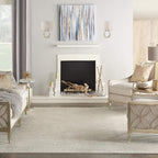 Nourison Home Nourison Essentials Ivory Beige 8' x 10' Area Rug - Easy Clean, Non Shedding, Bed Room, Living Room, Dining Room, Kitchen (8' x 10')