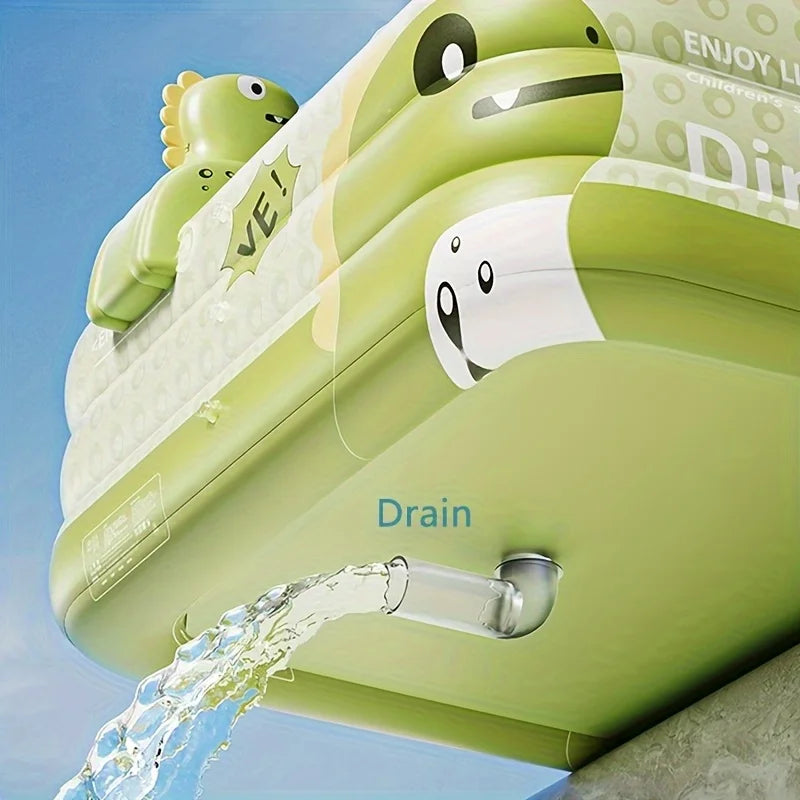 Outdoor Inflatable Swimming Pool PVC Inflatable Tanning Pool Lounger Float Swimming for Adults Baby Available in Various Sizes