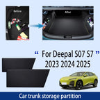 Car Accessories For Changan Deepal S07 S7 2023 2024 2025 Trunk Storage Partition Multifunction Storage Auto Interior Parts Tools