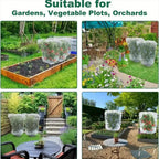 Extra-Thick Garden Netting With Drawstring & Zipper-Insect &Bird Protection For Fruits,Citrus,Flowers Pe Material Insect Netting