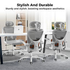Comhoma Office Chair Ergonomic Desk Chair with Flip-Up Armrests, 3D Headrest Executive Desk Chair Comfy
