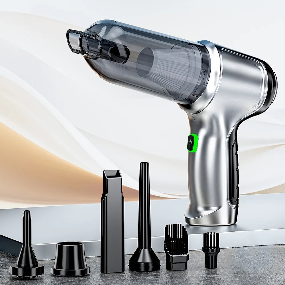 SZUK New Mini Car Vacuum Cleaner 638000Pa Wireless Vacuum Cleaner Powerful Suction Handheld Portable Vacuum Cleaner for Car Home