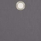 Eclipse Kendall Solid Textured Blackout Thermal Insulated Lining Grommet Window Curtain for Bedroom (1 Panel), 42 in x 84 in, Charcoal