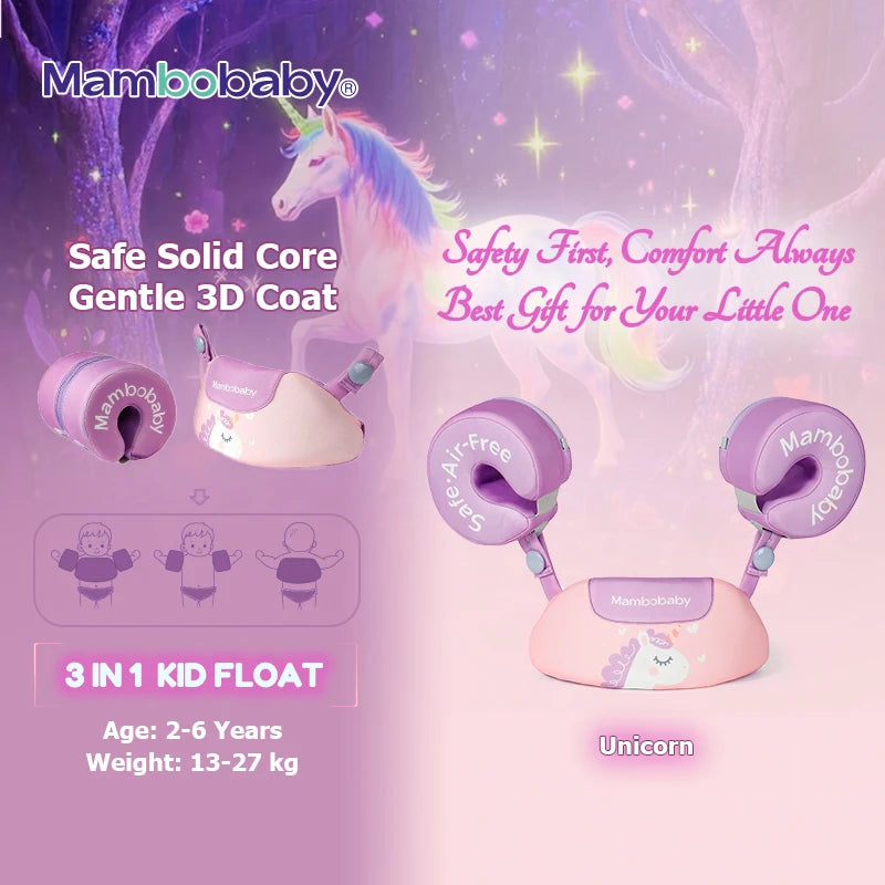 Kids Swim Trainer: Mambobaby Solid Core Arm Float