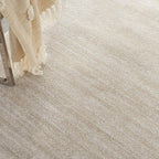 Nourison Home Nourison Essentials Ivory Beige 7' x Square Area Rug - Easy Clean, Non Shedding, Bed Room, Living Room, Dining Room, Kitchen (7' x Square)