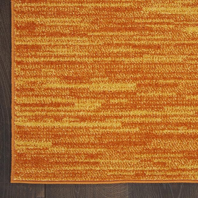 Nourison Home Nourison Essentials Sunburst 2'2" x 10' Area Rug - Easy Clean, Non Shedding, Bed Room, Living Room, Dining Room, Kitchen (10' Runner)