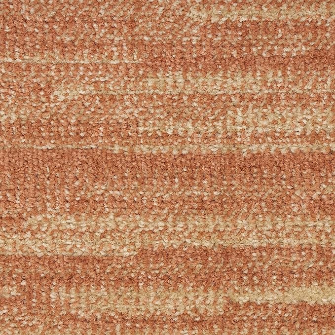 Nourison Home Nourison Essentials Rust 7' x Square Area Rug - Easy Clean, Non Shedding, Bed Room, Living Room, Dining Room, Kitchen (7' x Square)