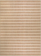 Nourison Home Positano Beige Ivory 8' x 10' Area Rug - Easy Clean, Non Shedding, Bed Room, Living Room, Dining Room, Kitchen (8' x 10')