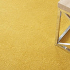 Nourison Home Nourison Essentials Yellow 6' x 9' Area Rug - Easy Clean, Non Shedding, Bed Room, Living Room, Dining Room, Kitchen (6' x 9')