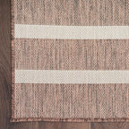 Nourison Home Positano Natural Ivory 5' x 7' Area Rug - Easy Clean, Non Shedding, Bed Room, Living Room, Dining Room, Kitchen (5' x 7')