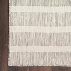 Nourison Home Positano Grey Ivory 2' x 6' Area Rug - Easy Clean, Non Shedding, Bed Room, Living Room, Dining Room, Kitchen (6' Runner)