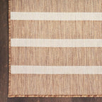 Nourison Home Positano Jute Ivory 7' x 10' Area Rug - Easy Clean, Non Shedding, Bed Room, Living Room, Dining Room, Kitchen (7' x 10')