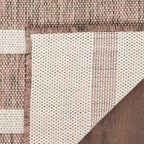 Nourison Home Positano Natural Ivory 9' x 12' Area Rug - Easy Clean, Non Shedding, Bed Room, Living Room, Dining Room, Kitchen (9' x 12')