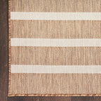 Nourison Home Positano Jute Ivory 4' x 6' Area Rug - Easy Clean, Non Shedding, Bed Room, Living Room, Dining Room, Kitchen (4' x 6')