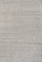 nuLOOM 6x9 Elfriede Jute & Cotton Hand Woven Area Rug, Grey, Solid Rustic Farmhouse Style, Weaved Design, Natural Fiber, For Bedroom, Living Room, Dining Room, Hallway, Office, Entryway