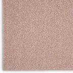 Nourison Home Nourison Essentials Pink 9' x Square Area Rug - Easy Clean, Non Shedding, Bed Room, Living Room, Dining Room, Kitchen (9' x Square)