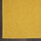 Nourison Home Nourison Essentials Yellow 6' x 9' Area Rug - Easy Clean, Non Shedding, Bed Room, Living Room, Dining Room, Kitchen (6' x 9')