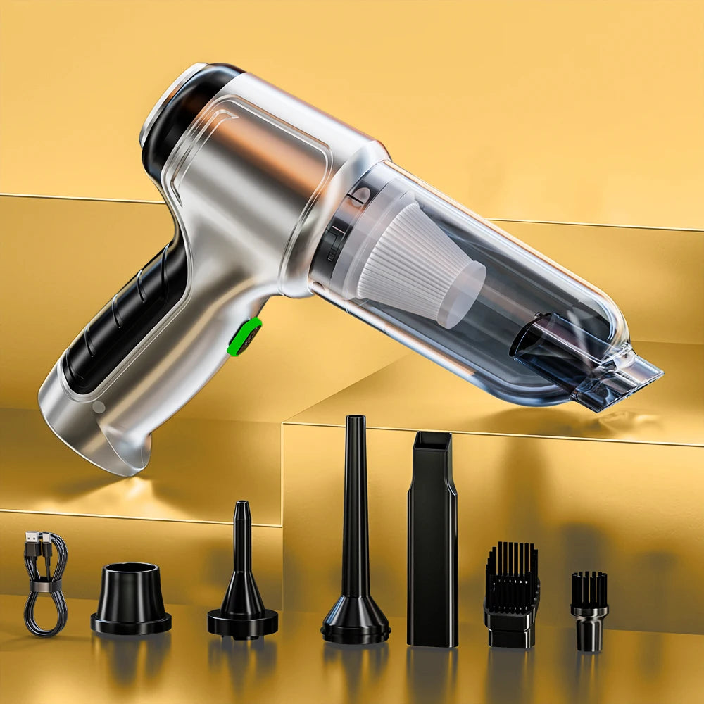 SZUK Mini Car Vacuum Cleaner 638000Pa Wireless Handheld Cleaner Cleaning Machine Strong Powerful Portable Vacuum Cleaner Car