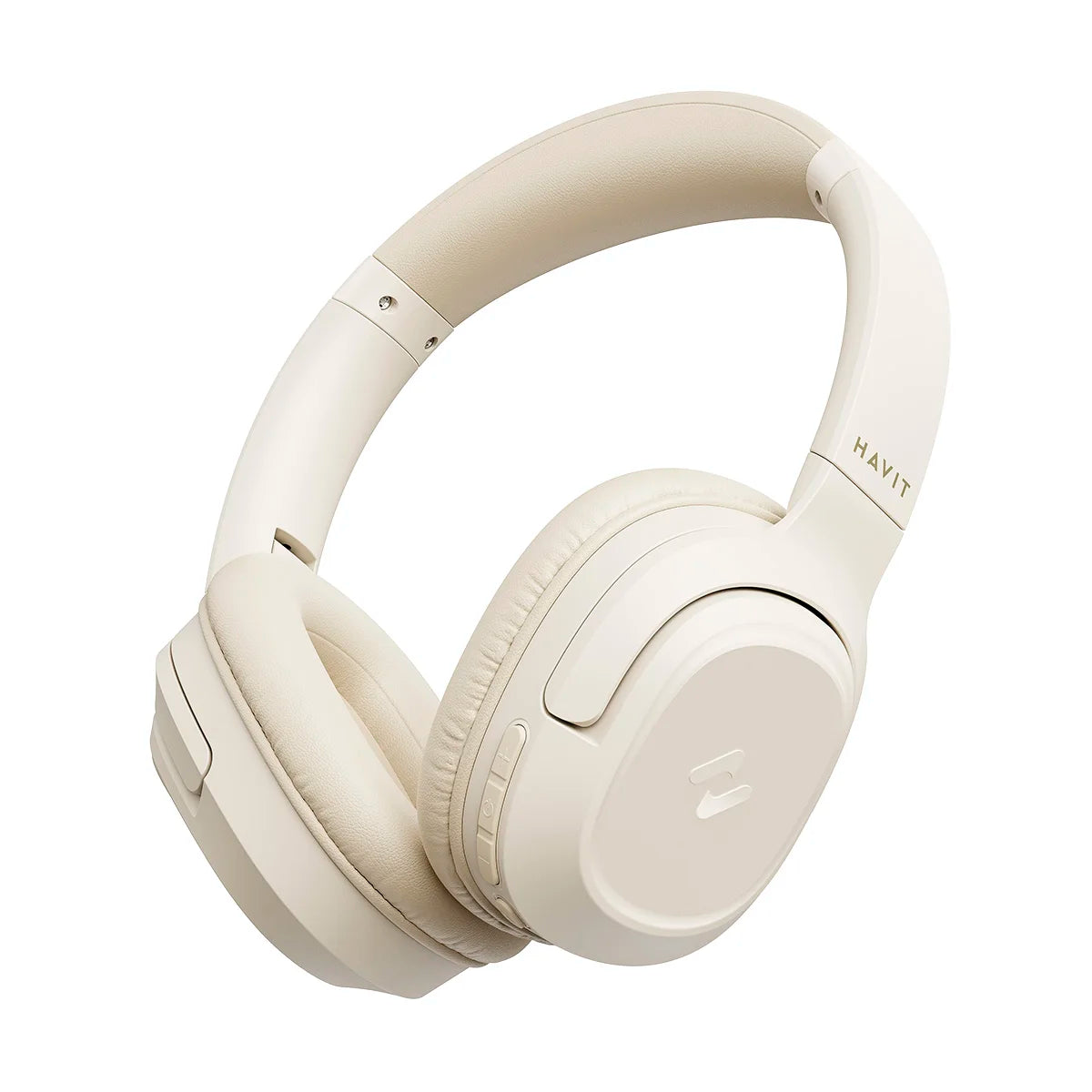 Headphone Bluetooth Havit H612BT Beige/Branco