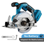 10800rpm 125mm Brushless Mini Electric Circular Saw Cordless Adjustbale Angle Woodworking Power Garden Tool For Makita 18vbattey